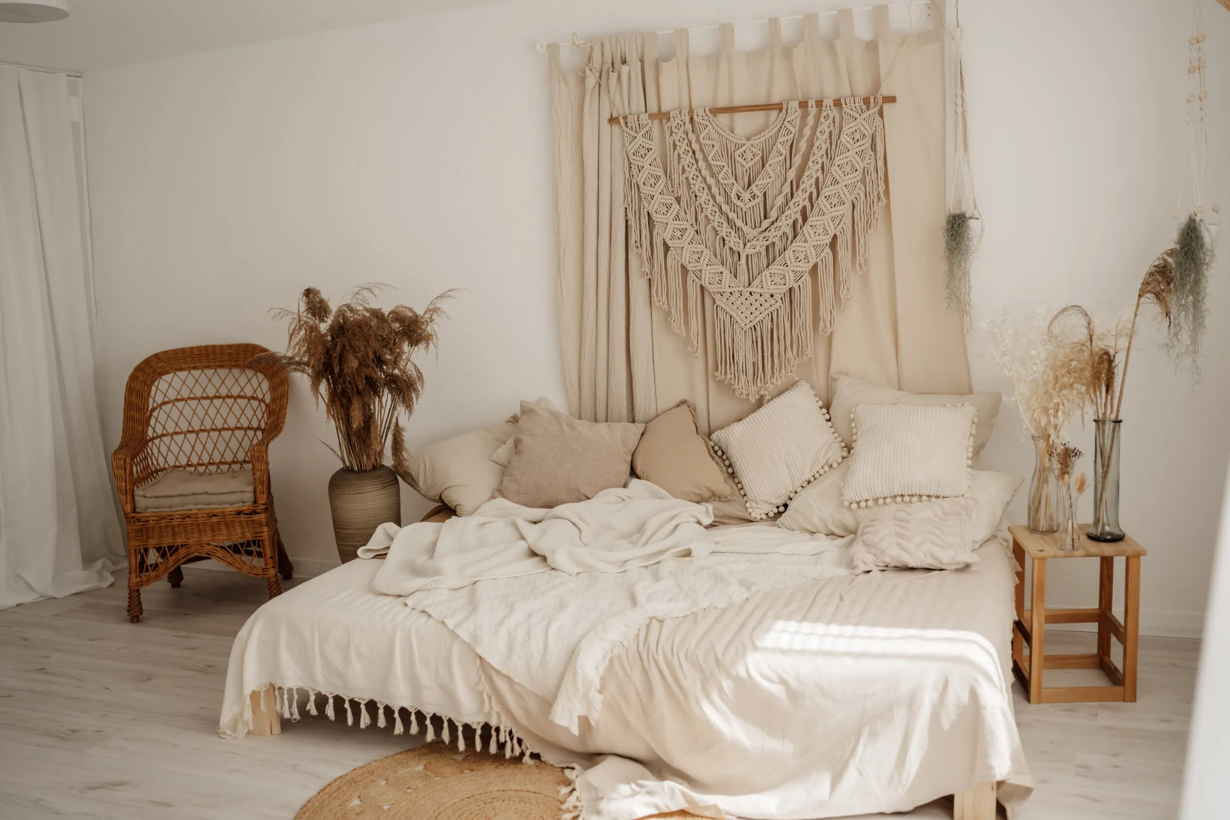 gemütliches warmes Boho Fotostudio für Familien und Babys von Fotografie Herzseeligkeit von Monja Drössel im Fotostudio nähe Haigerloch und Rottenburg am Neckar
